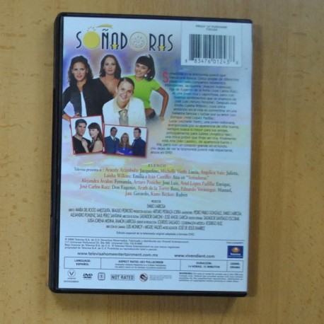 SOÃADORAS - ZONA 1 - DVD