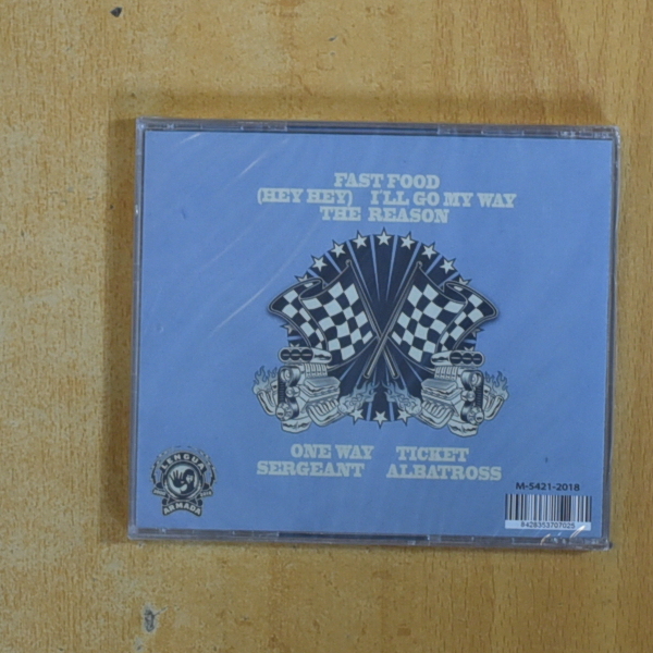 THE INDUCTIONS - FAST FOOD - CD