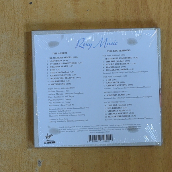 ROXY MUSIC - ROXY MUSIC - CD