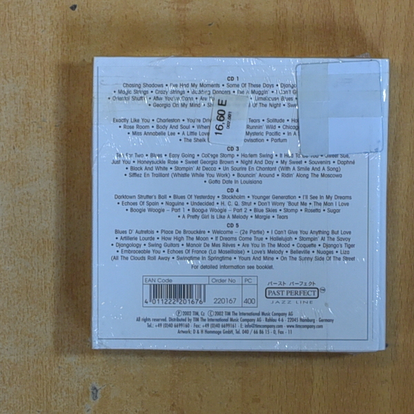 DJANGO REINHARDT - HALL OF FAME - CD