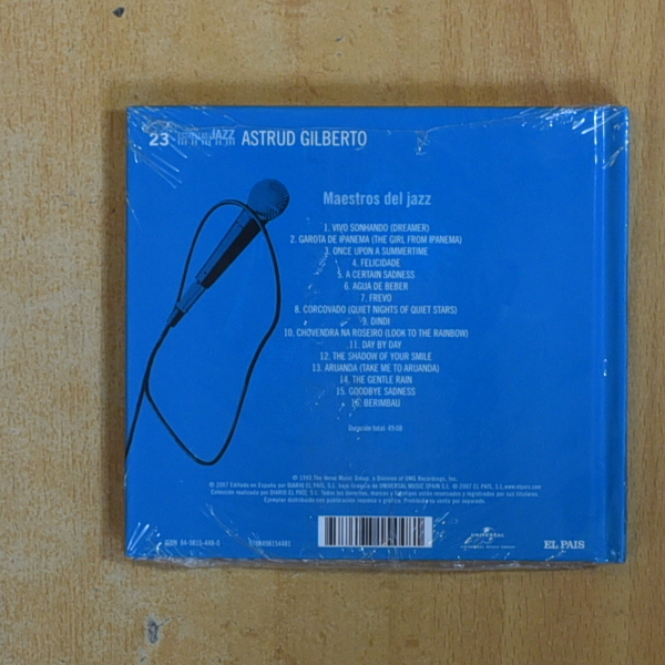 ASTRUD GILBERTO - MAESTROS DEL JAZZ - CD