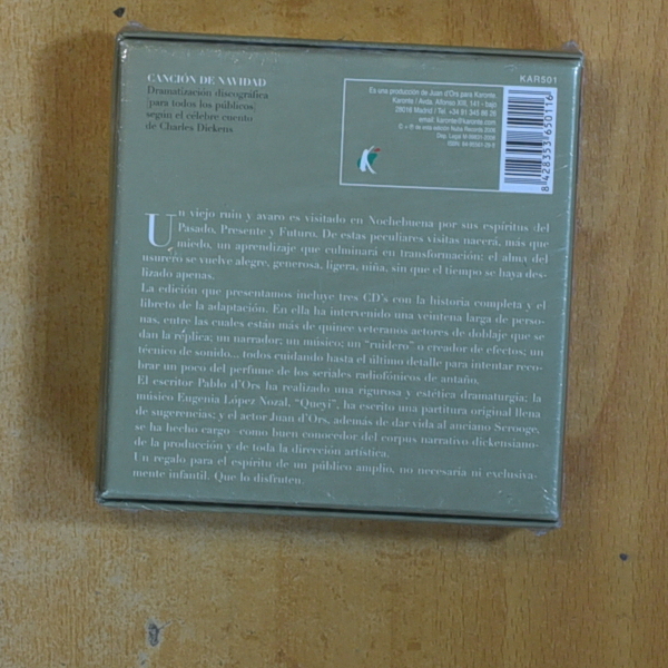 CHARLES DICKENS - CANCION DE NAVIDAD - CD