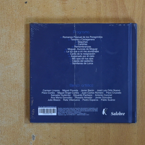 CARMEN LINARES - REMEMBRANZAS - CD