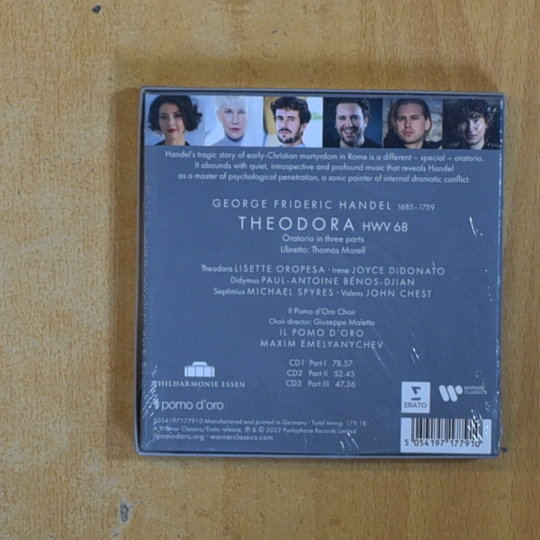 HANDEL - THEODORA - CD