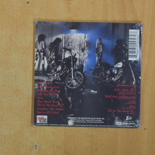 MOTLEY CRUE - GIRLS GIRLS GIRLS - CD