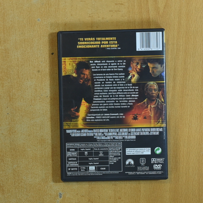 PANICO NUCLEAR - DVD