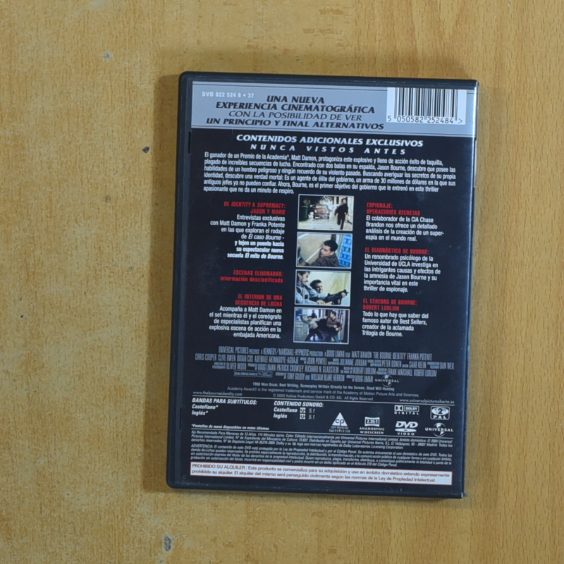EL CASO BOURNE - DVD