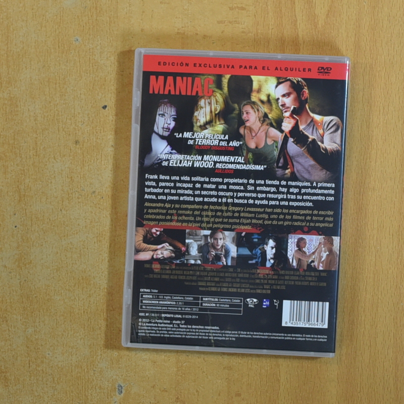 MANIAC - DVD