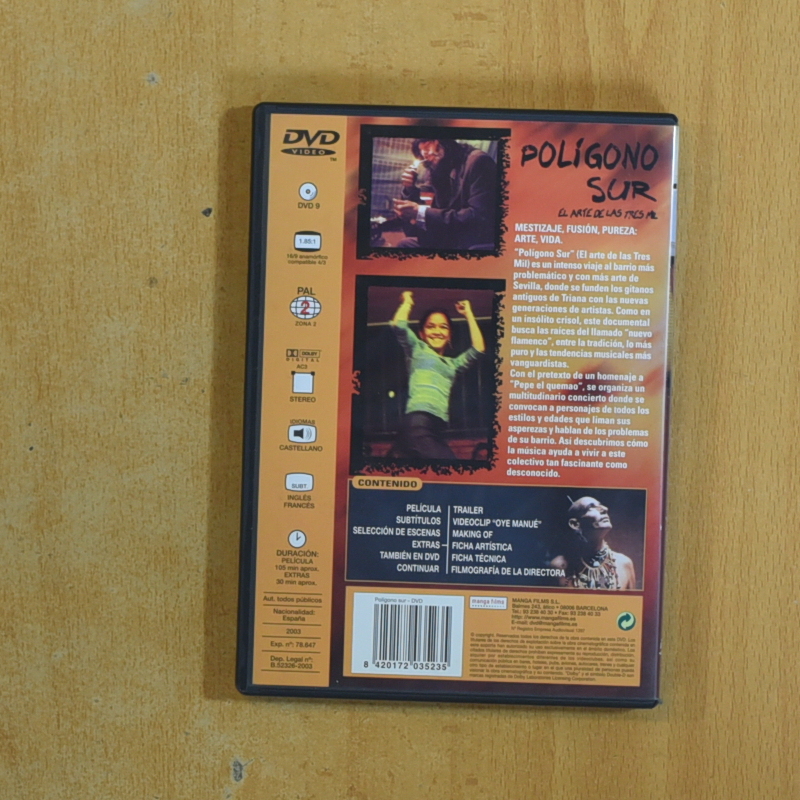 POLIGONO SUR - DVD