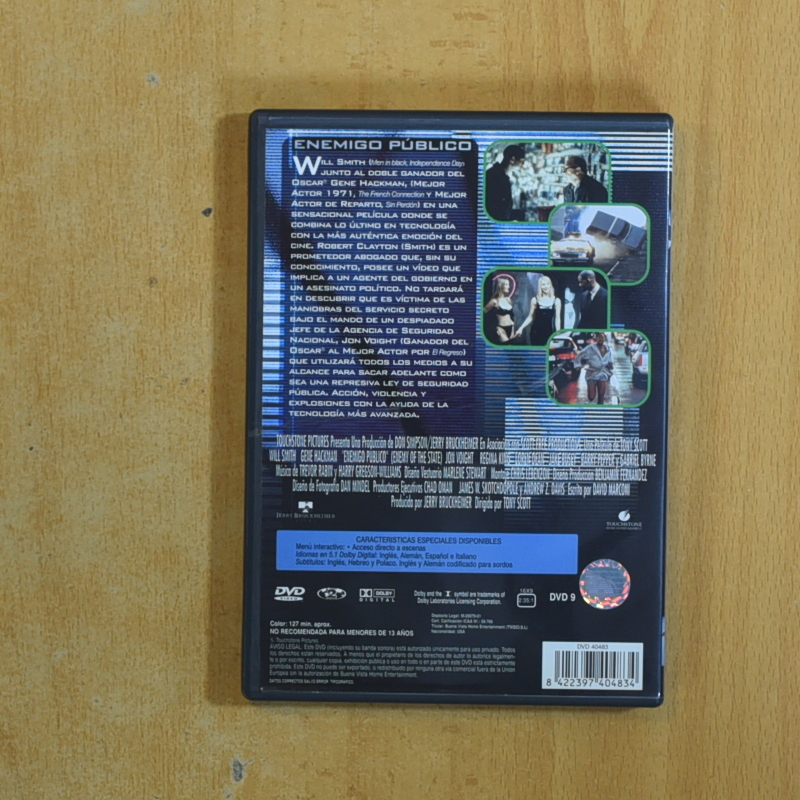 ENEMIGO PUBLICO - DVD