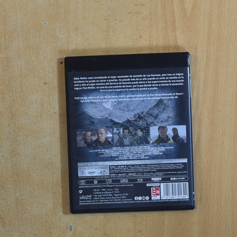 MAXIMO RIESGO 4K - BLURAY