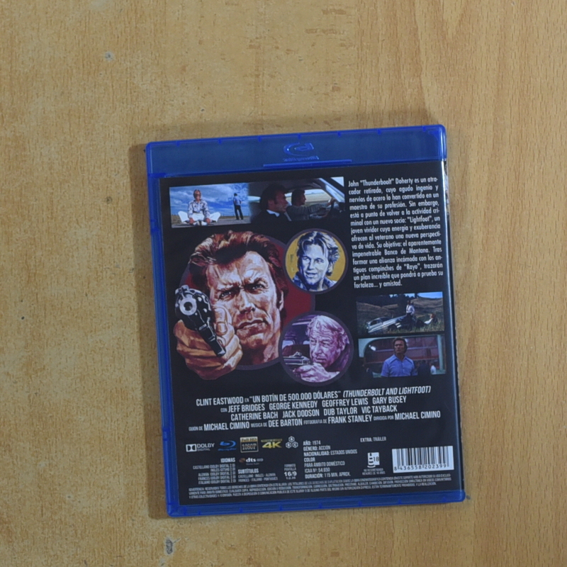 UN BOTIN DE 500000 DOLARES - BLURAY