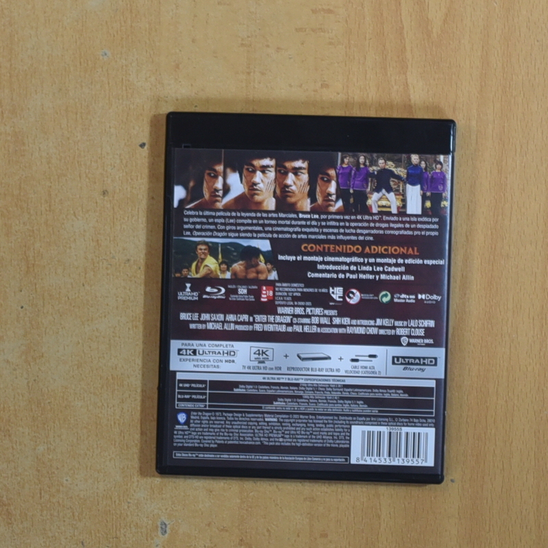 OPERACION DRAGON 4K - BLURAY