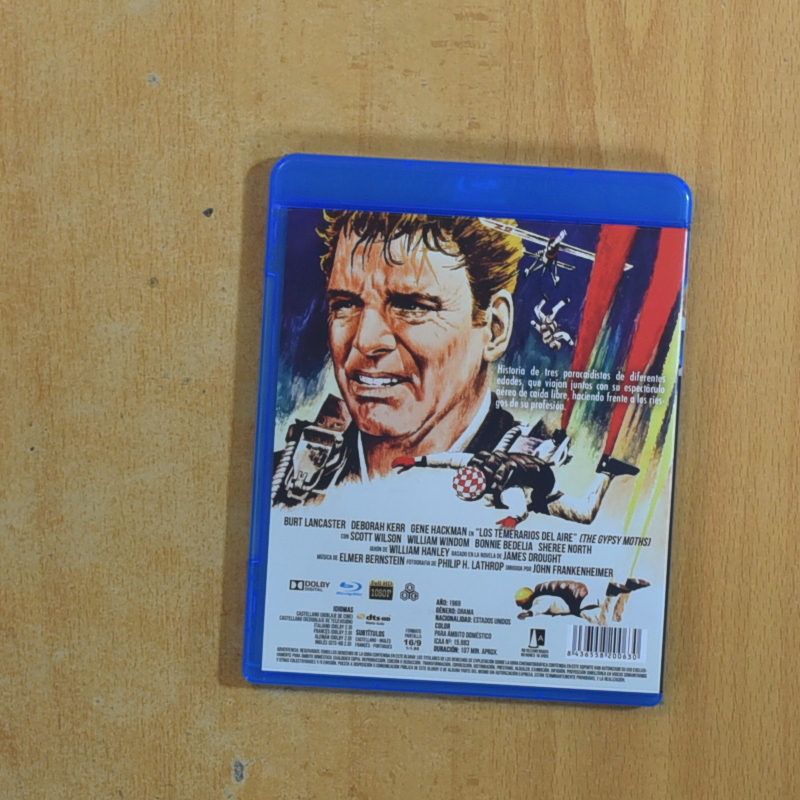 LOS TEMERARIOS DEL AIRE - BLURAY