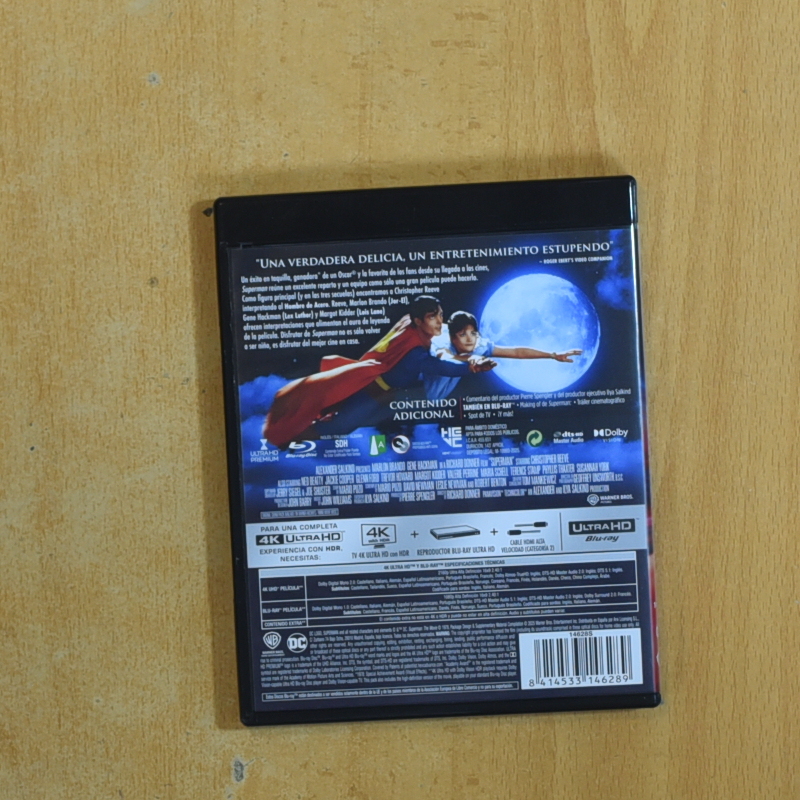 SUPERMAN 4K - BLURAY