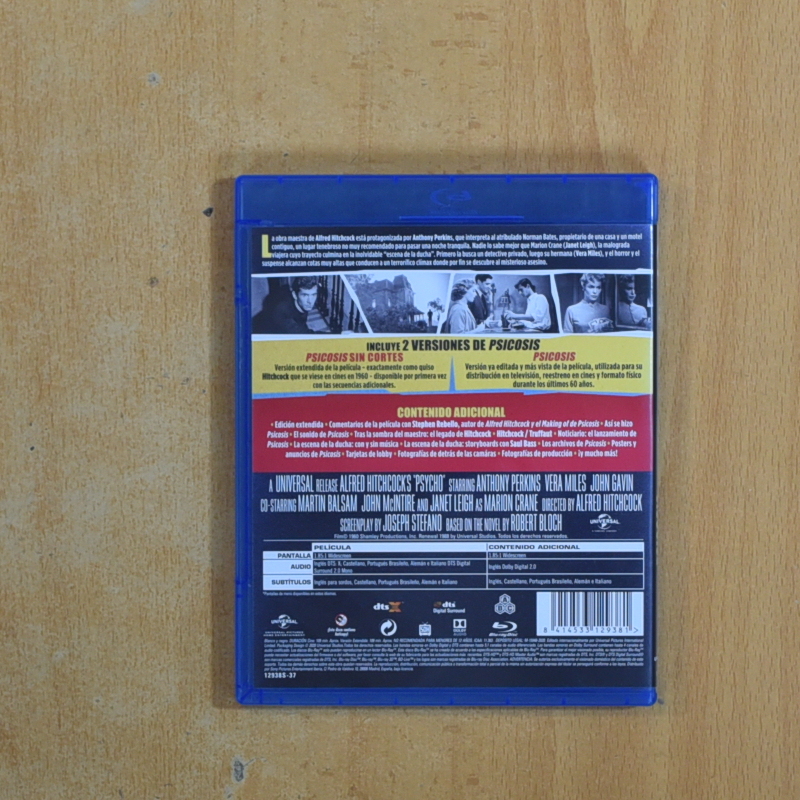 PSICOSIS - BLURAY