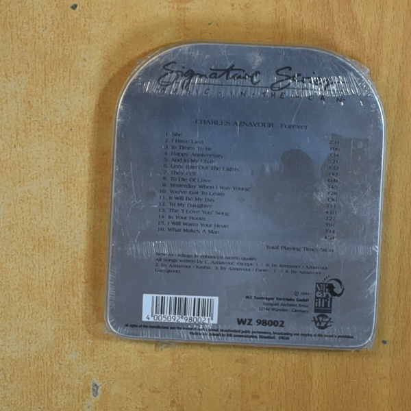 CHARLES AZNAVOUR - FOREVER - CD