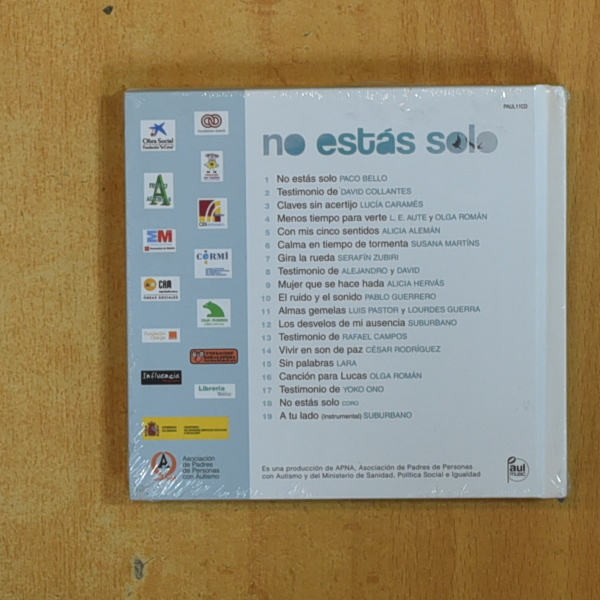 VARIOS - NO ESTAS SOLO - CD