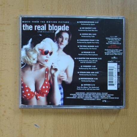 VARIOS - THE REAL BLONDE - CD