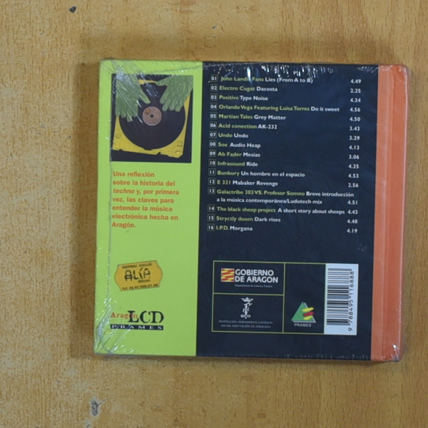 VARIOS - ARAGON TERRITORIO ELECTRONICO - CD
