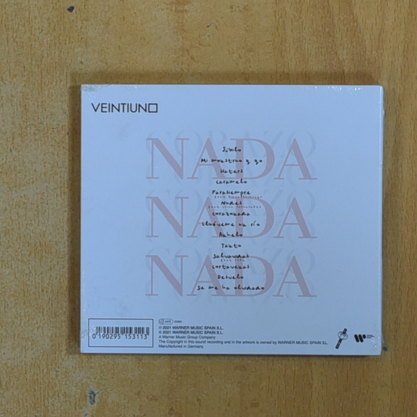 VEINTIUNO - CORAZONADA - CD