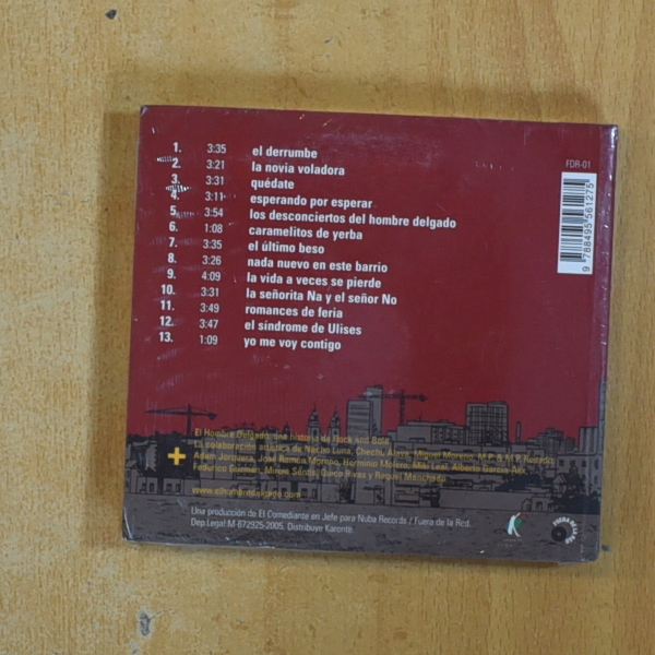 EL HOMBRE DELKGADO - EL HOMBRE DELGADO - CD