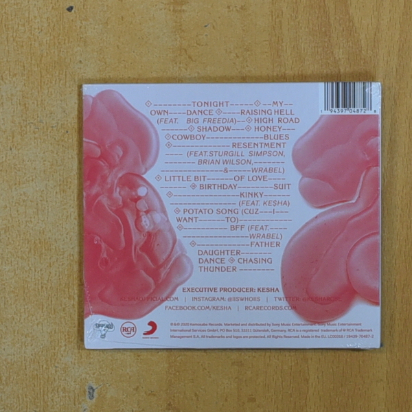 KESHA - HIGH ROAD - CD