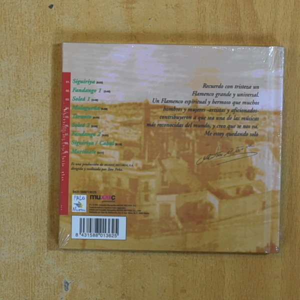 ANTONIO NUÑEZ EL CHOCOLATE - MIS 70 AÑOS CON EL CANTE - CD