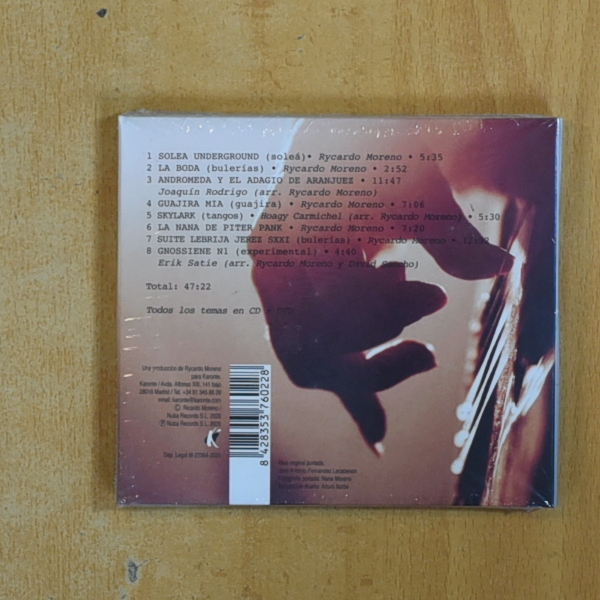 RYCARDO MORENO - MI ESENCIA - CD