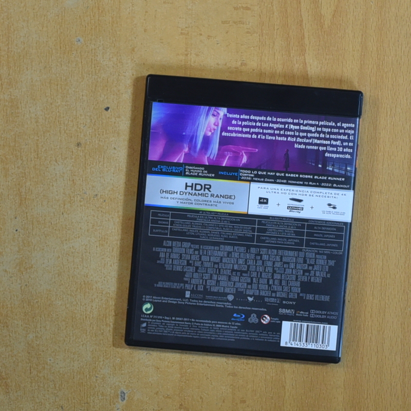 BLADE RUNNER 2049 4K - BLURAY