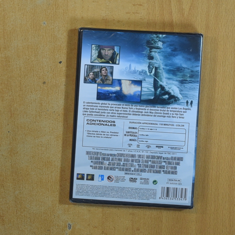 EL DIA DE MAÑANA - DVD