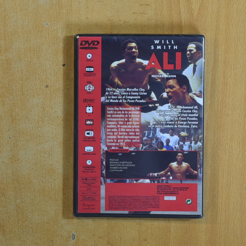 ALI - DVD