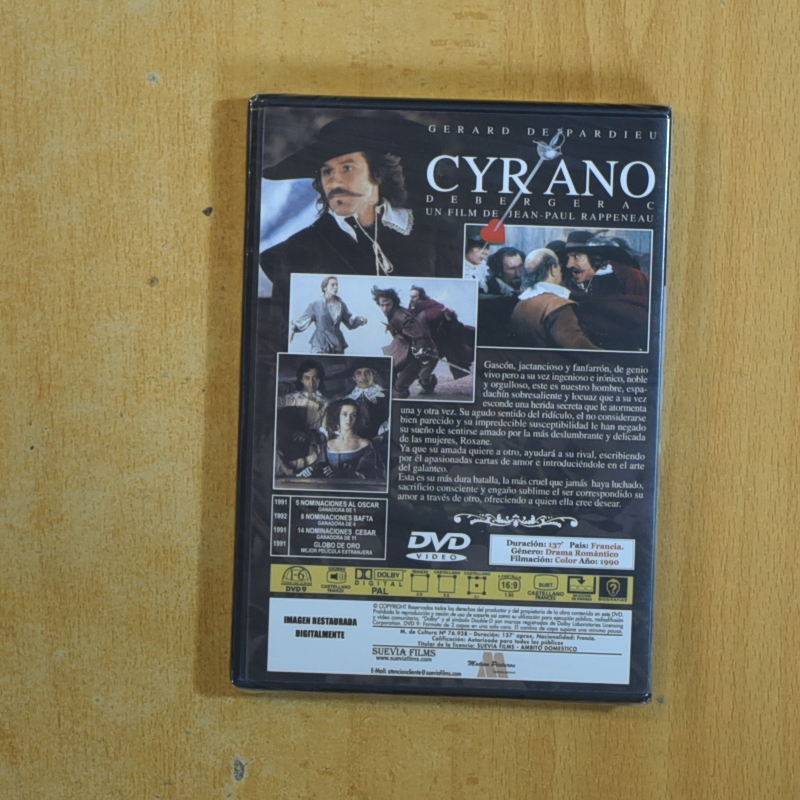CYRANO DEBERGERAC - DVD
