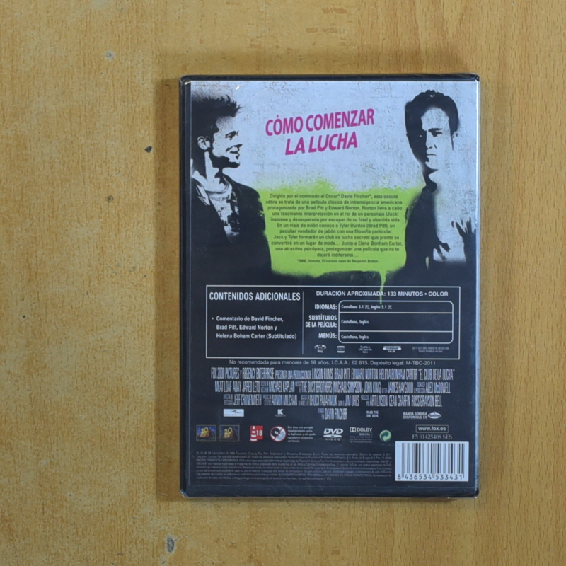 EL CLUB DE LA LUCHA - DVD