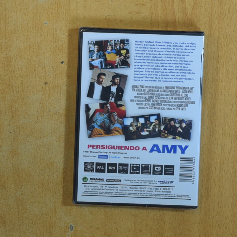 PERSIGUEINDO A AMY - DVD