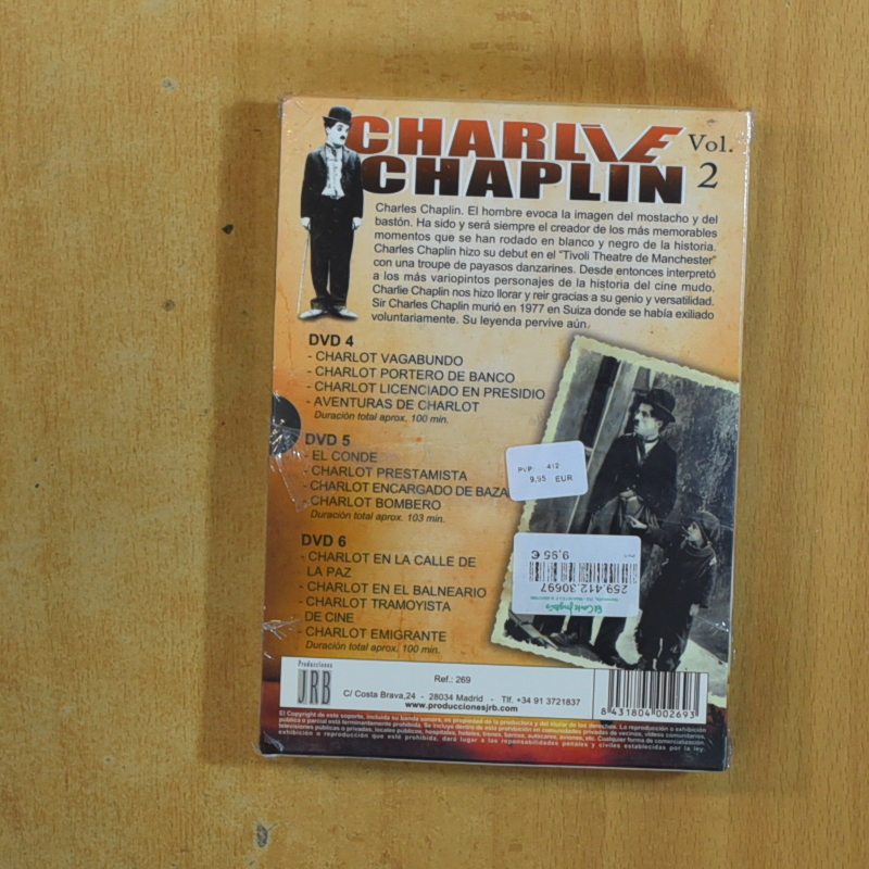 CHARLIE CHAPLIN VOL 2 - DVD