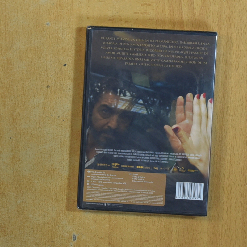 EL SECRETO DE SUS OJOS - DVD