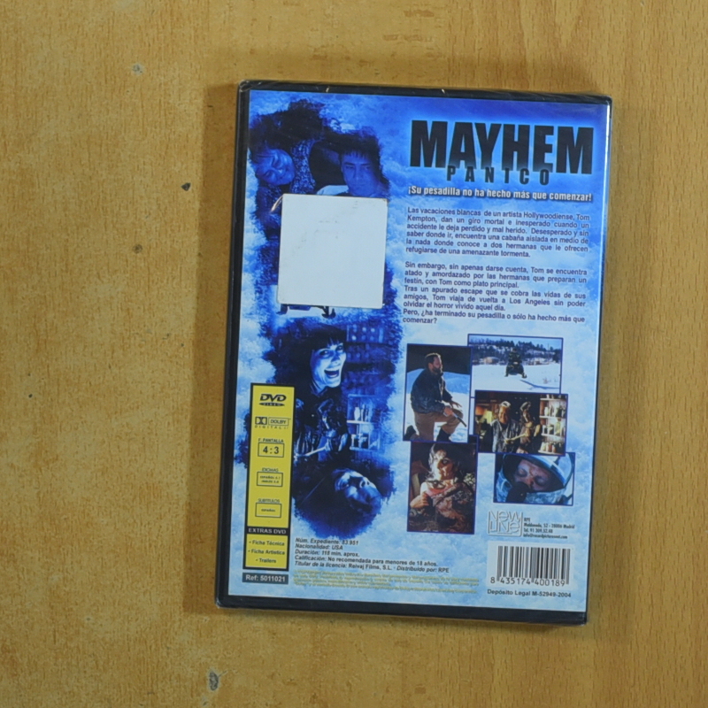 MAYHEM PANICO - DVD