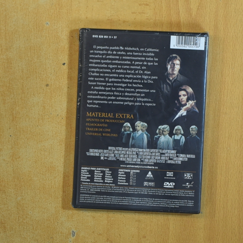 EL PUEBLO DE LOS MALDITOS - DVD