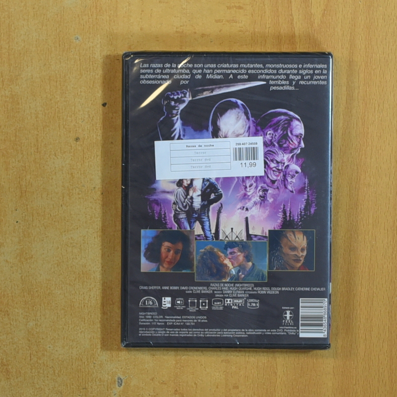 RAZAS DE NOCHE - DVD