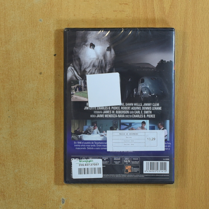 PANICO AL ANOCHECER - DVD