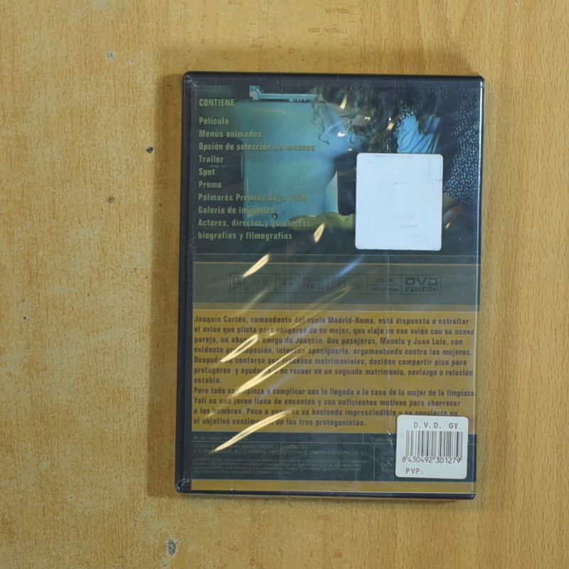 TODOS LOS HOMBRES SOIS IGUALES - DVD