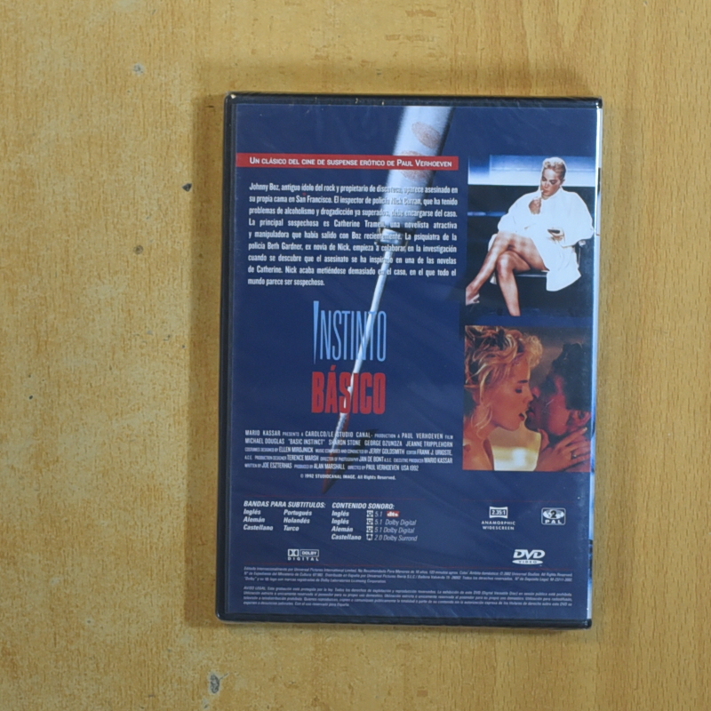 INSTINTO BASICO - DVD