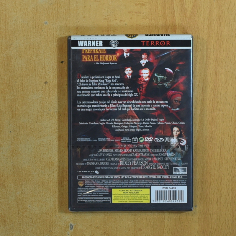 EL DIARIO DE ELLEN RIMBAUER - DVD