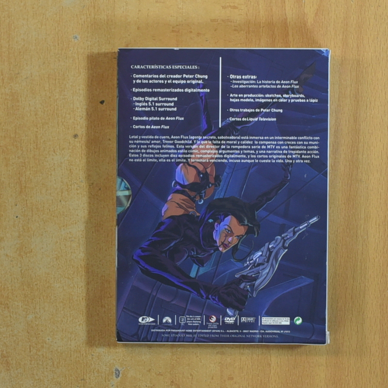 AEON FLUX - SERIE COMPLETA - DVD
