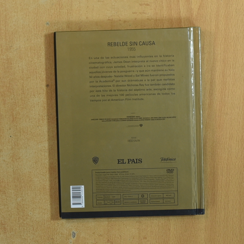 REBELDE SIN CAUSA - DVD