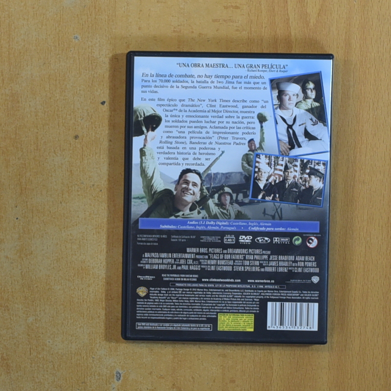 BANDERAS DE NUESTROS PADRES - DVD