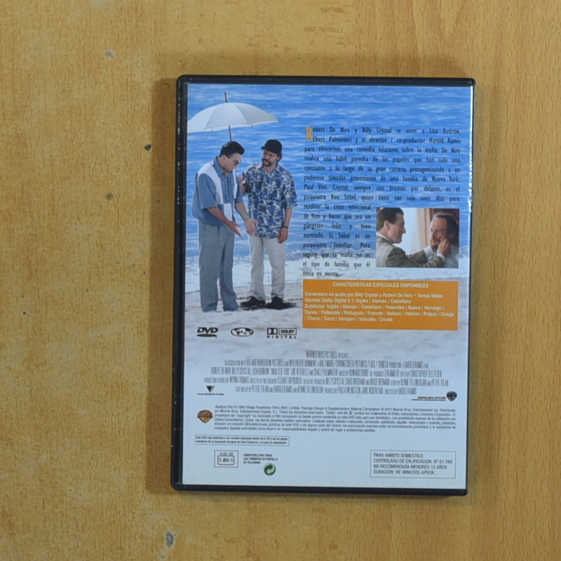 UNA TERAPIA PELIGROSA - DVD