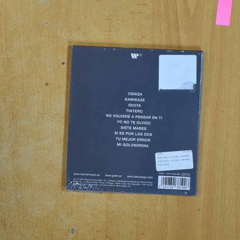 ALEX UBAGO - GALERNA - CD