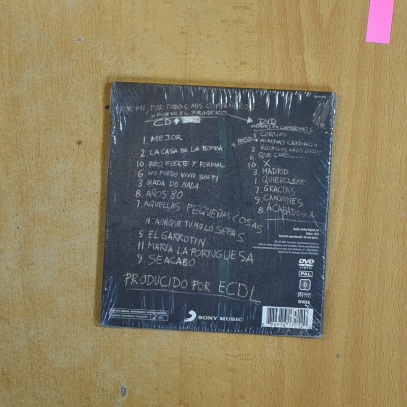 EL CANTO DEL LOCO - POR MI Y POR TODOS MIS COMPAÑEROS - CD